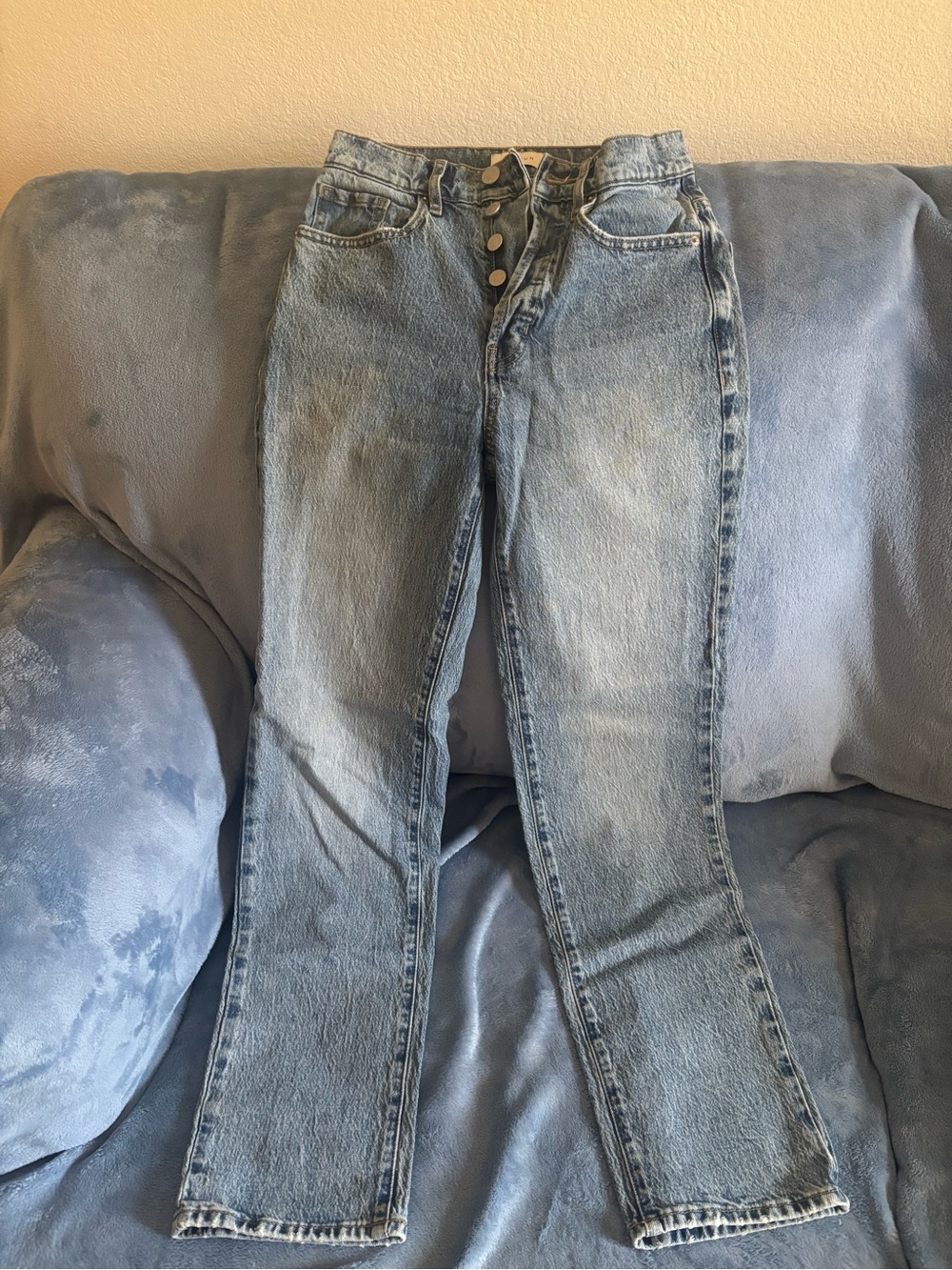 Pacsun Dad Jean Light Blue Jeans - Women's